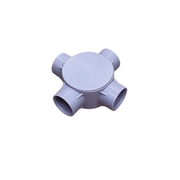 Popular 1" PVC 4-Way Wall Junction Joint Box