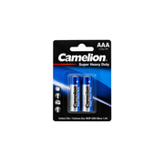 Camelion AAA Super Heavy Duty 1.5V carbon zinc batteries, pack of 2