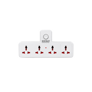 HERO EB-10 Buckle Cord wall extender with four sockets and a front power button
