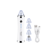 Kemei KM-1871 white rechargeable blackhead remover kit