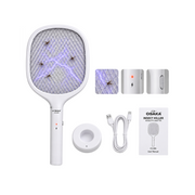 Osaka insect killer racket with stand, USB cable and user manual