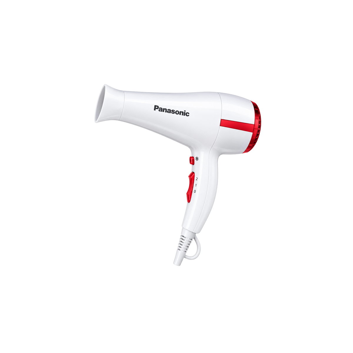 Panasonic 999 white and red hair dryer