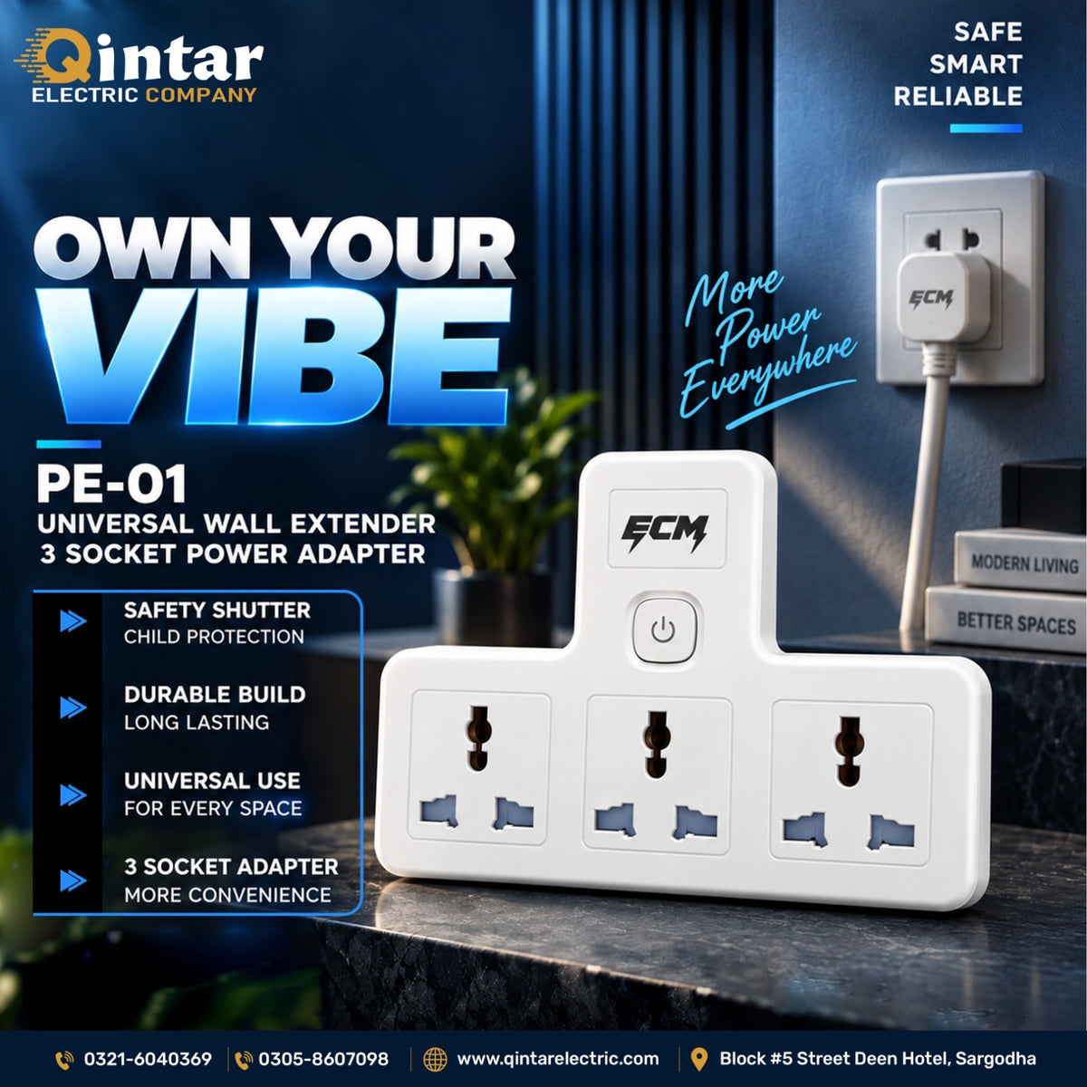 Qintar Electric mobile homepage banner 7